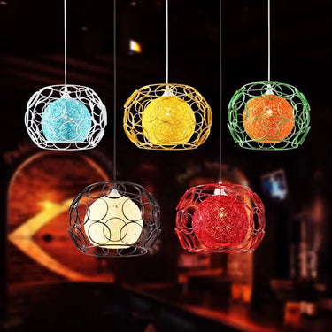Woven Indoor Chandelier